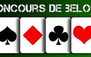 CONCOURS DE BELOTE