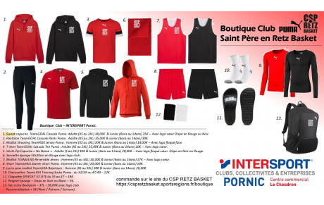 LES ARTICLES DE LA BOUTIQUE